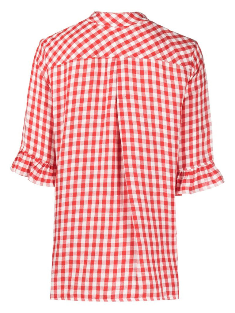 Red Gingham Lounge Set
