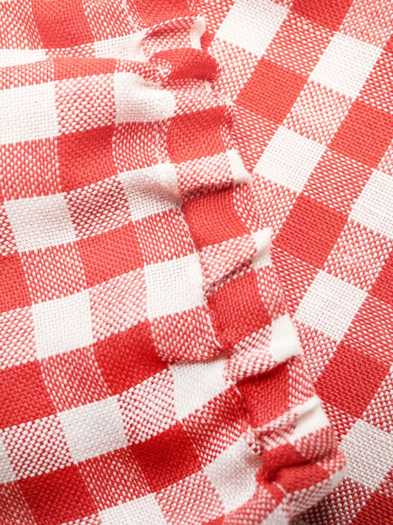 Red Gingham Lounge Set