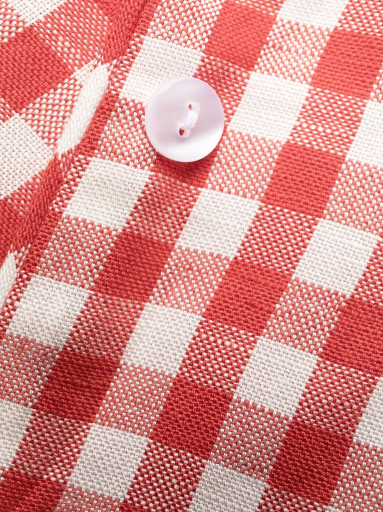 Red Gingham Lounge Set