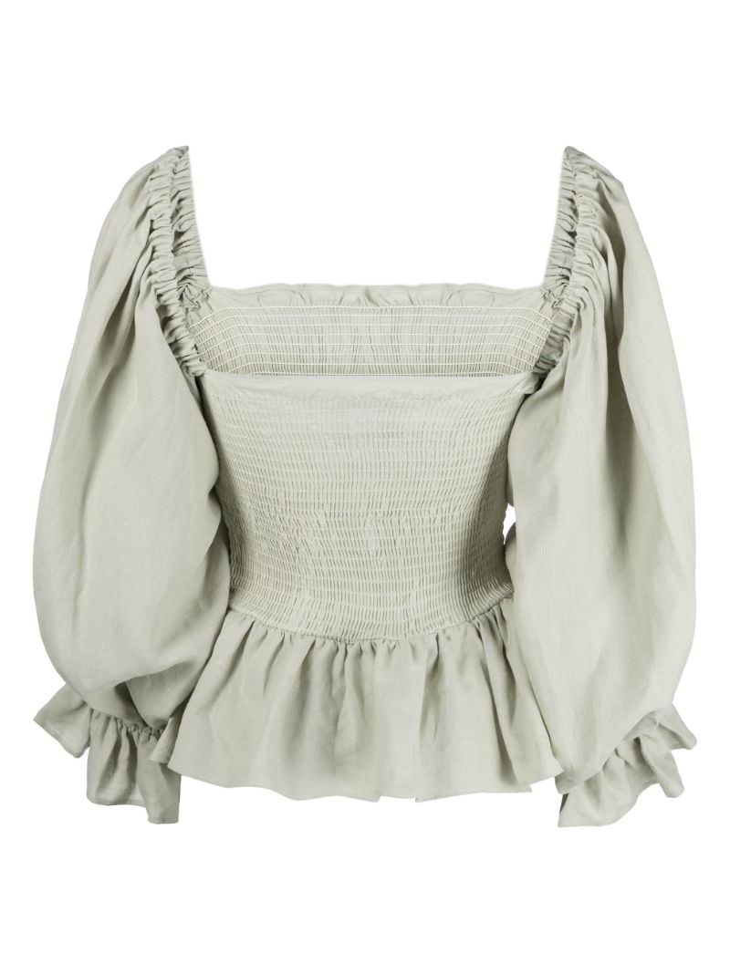 Green Atlanta Linen Lounge Set