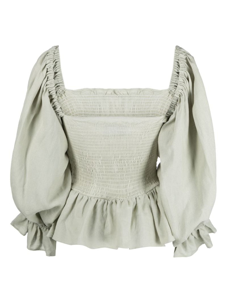 Green Atlanta Linen Lounge Set