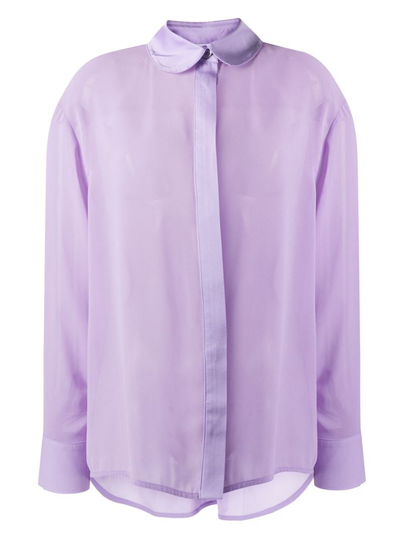 Purple Oversized Pyjama Top