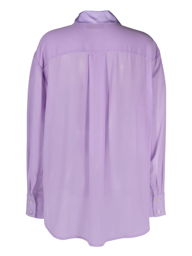 Purple Oversized Pyjama Top