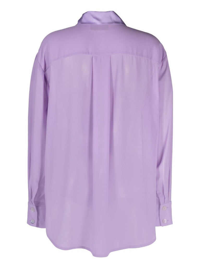Purple Oversized Pyjama Top