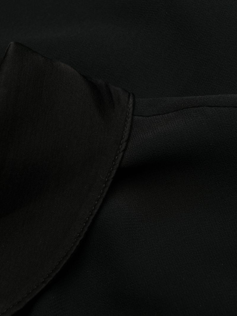 Black Oversized Pyjama Top
