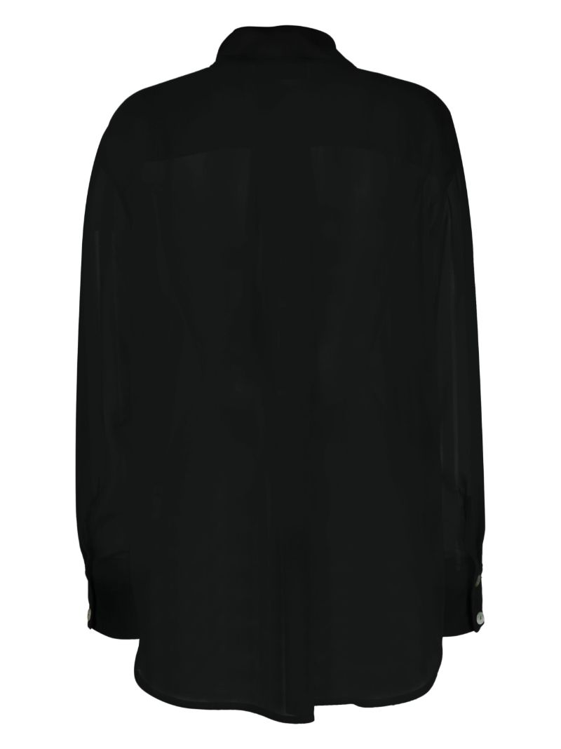 Black Oversized Pyjama Top