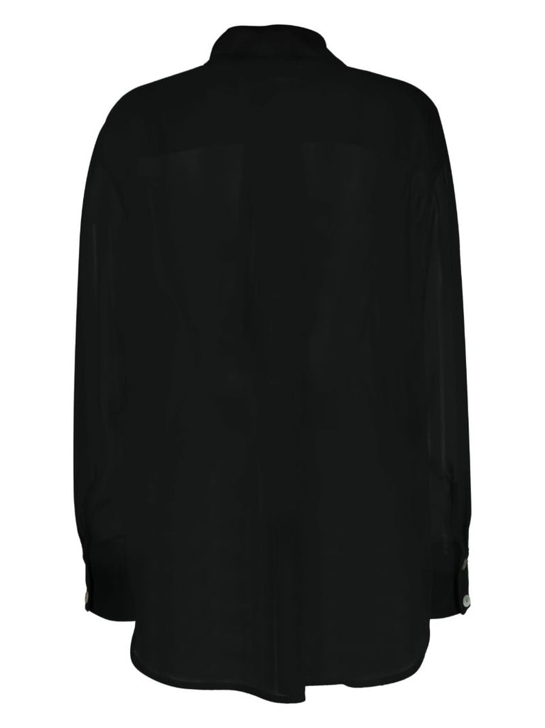 Black Oversized Pyjama Top
