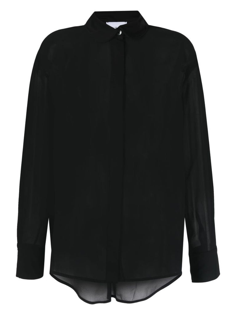 Black Oversized Pyjama Top
