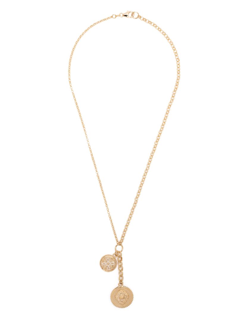 18k Yellow Gold Strength Love Story Medium Belcher Diamond Chain Necklace