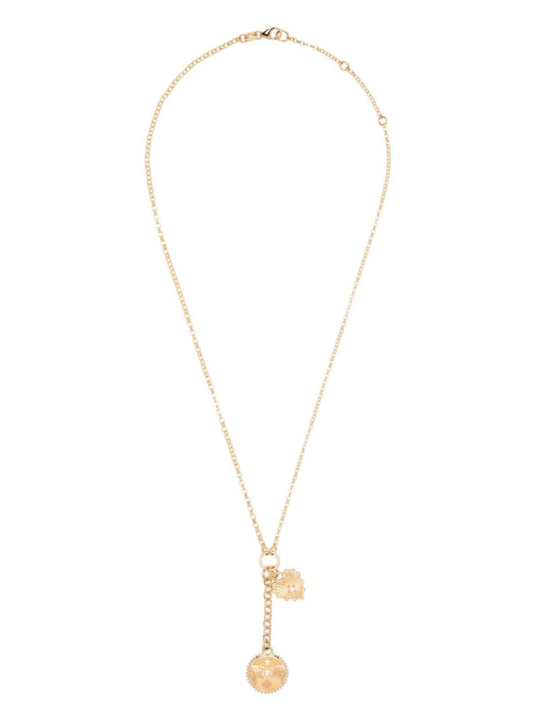 18k Yellow Gold Mini Strength True Love Mix Belcher Diamond Chain Necklace