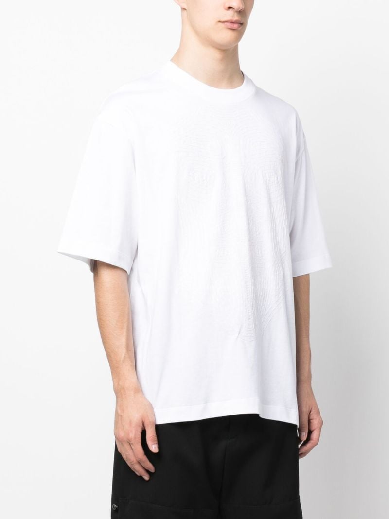 White Body Stitch Skate T-shirt