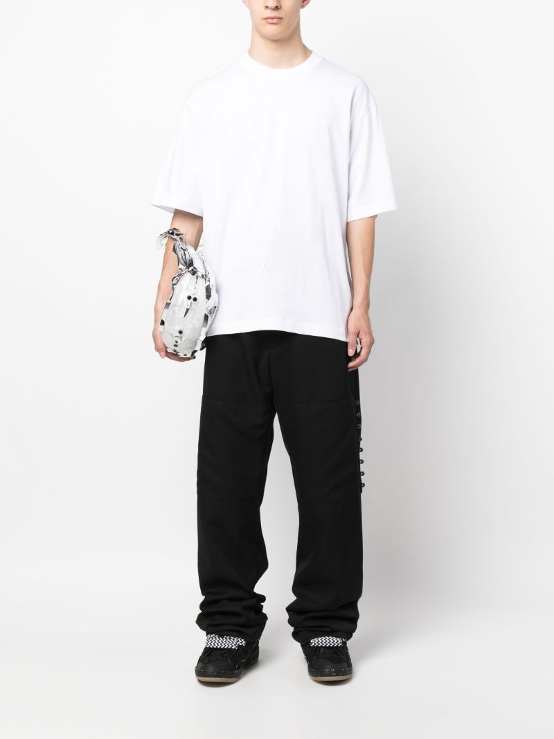 White Body Stitch Skate T-shirt