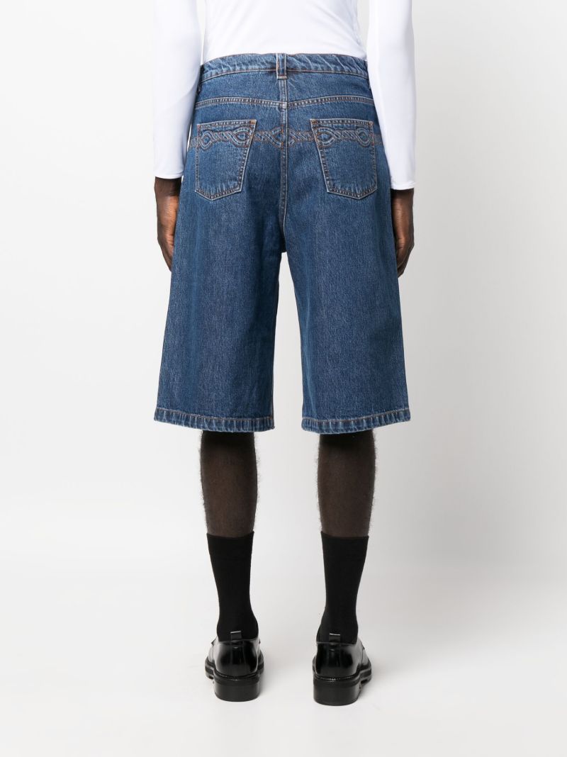 Blue Denim Shorts