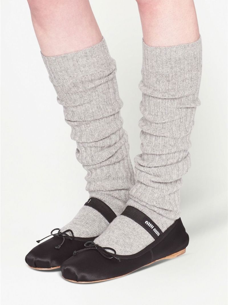 Black Satin Ballet Pumps