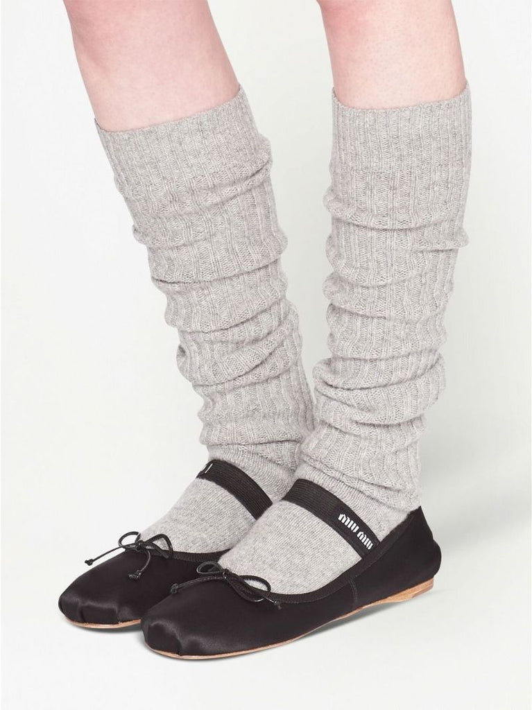 Black Satin Ballet Pumps