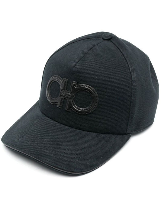 Black Gancini AppliquÃ_x0083_Â© Baseball Hat