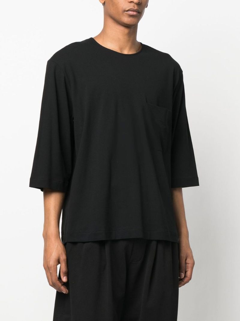 Black Oversized Cotton T-shirt