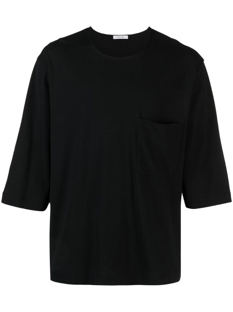 Black Oversized Cotton T-shirt