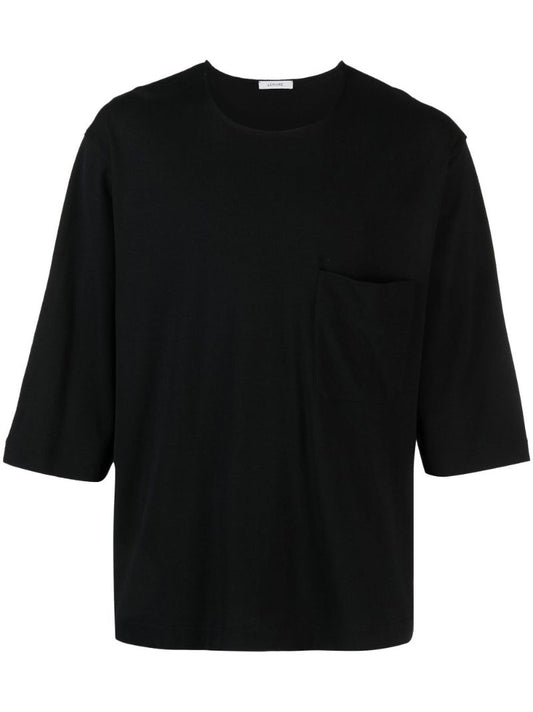 Black Oversized Cotton T-shirt