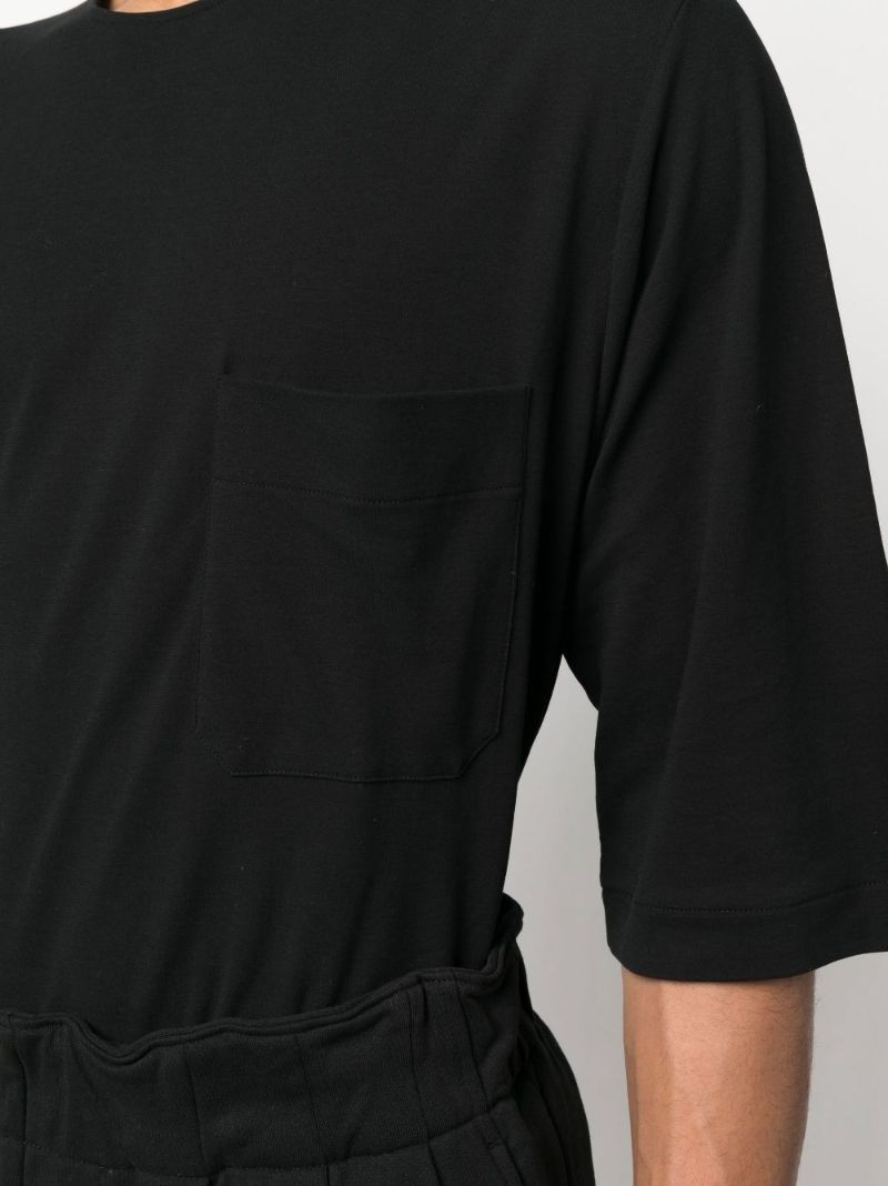 Black Oversized Cotton T-shirt