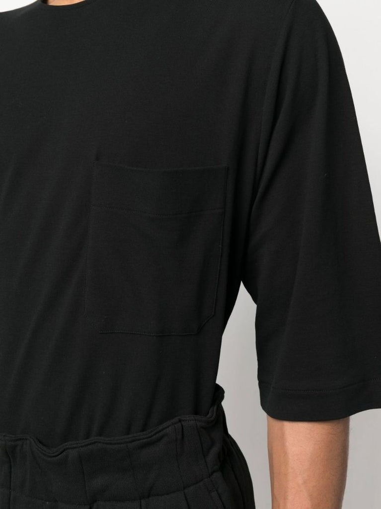 Black Oversized Cotton T-shirt