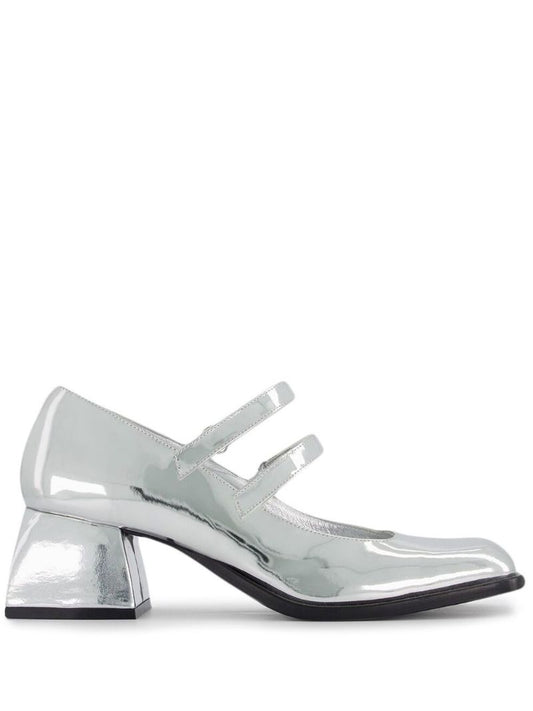 Silver Bacara 55 Mary Jane Pumps