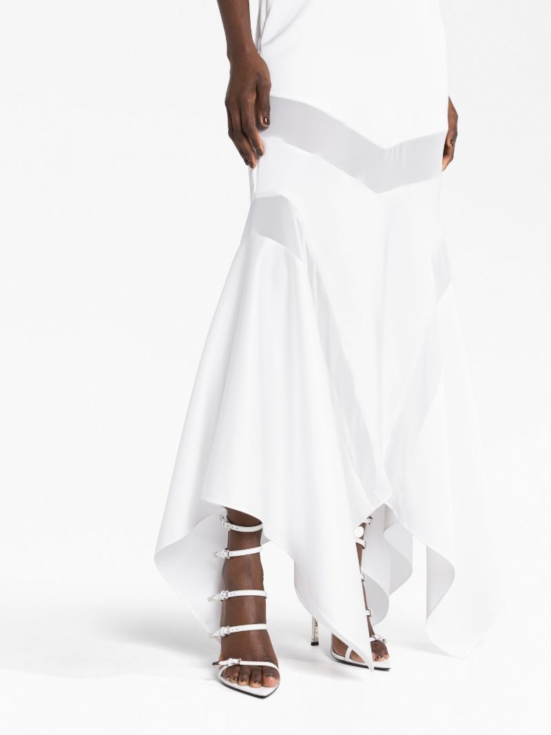 White Saskia Midi Dress