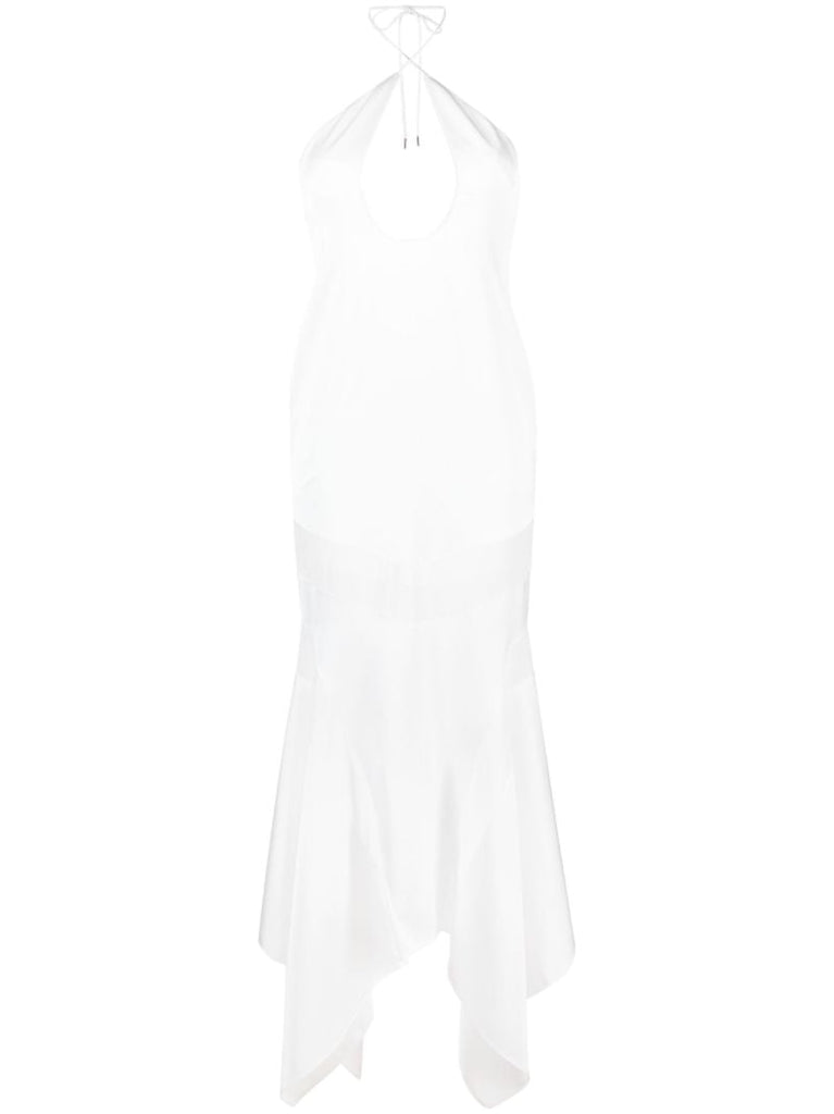 White Saskia Midi Dress