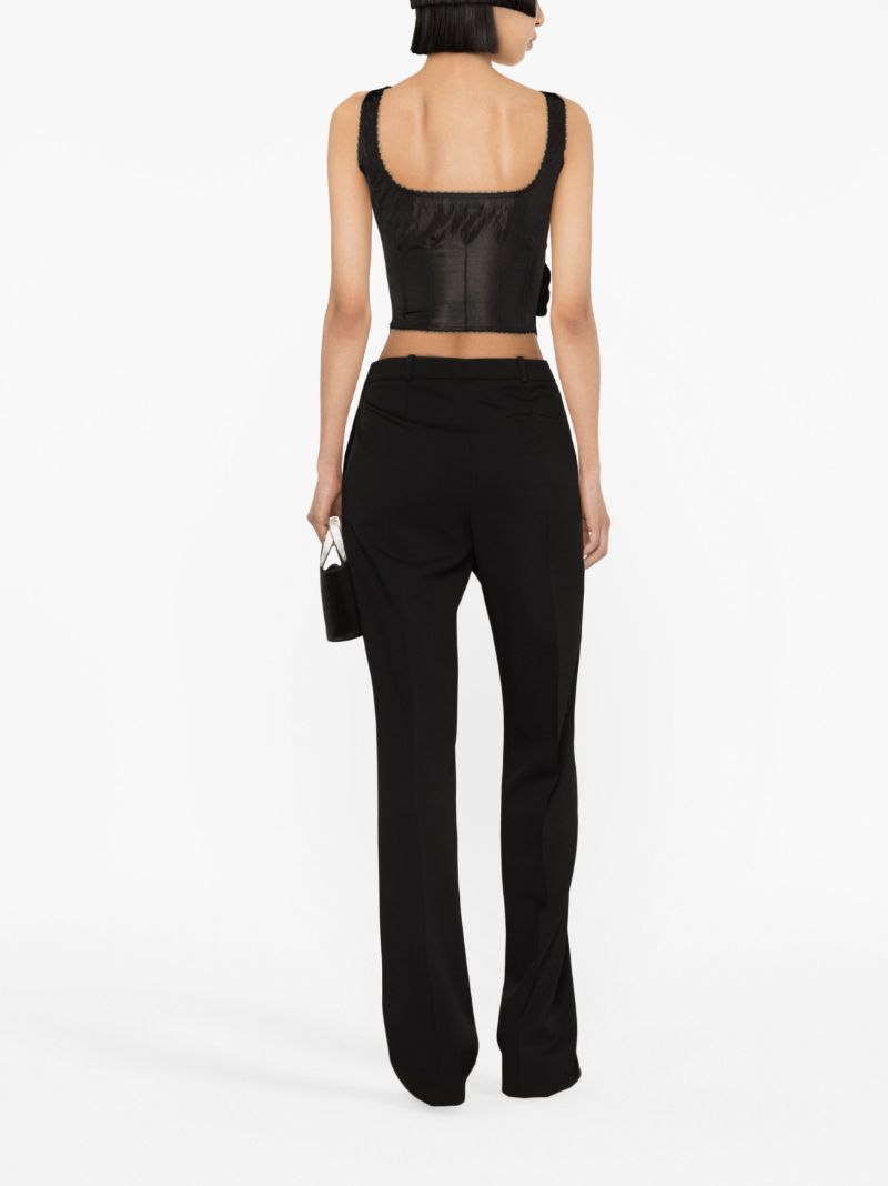 Floral AppliquÃ_x0083_Â© Corset Top