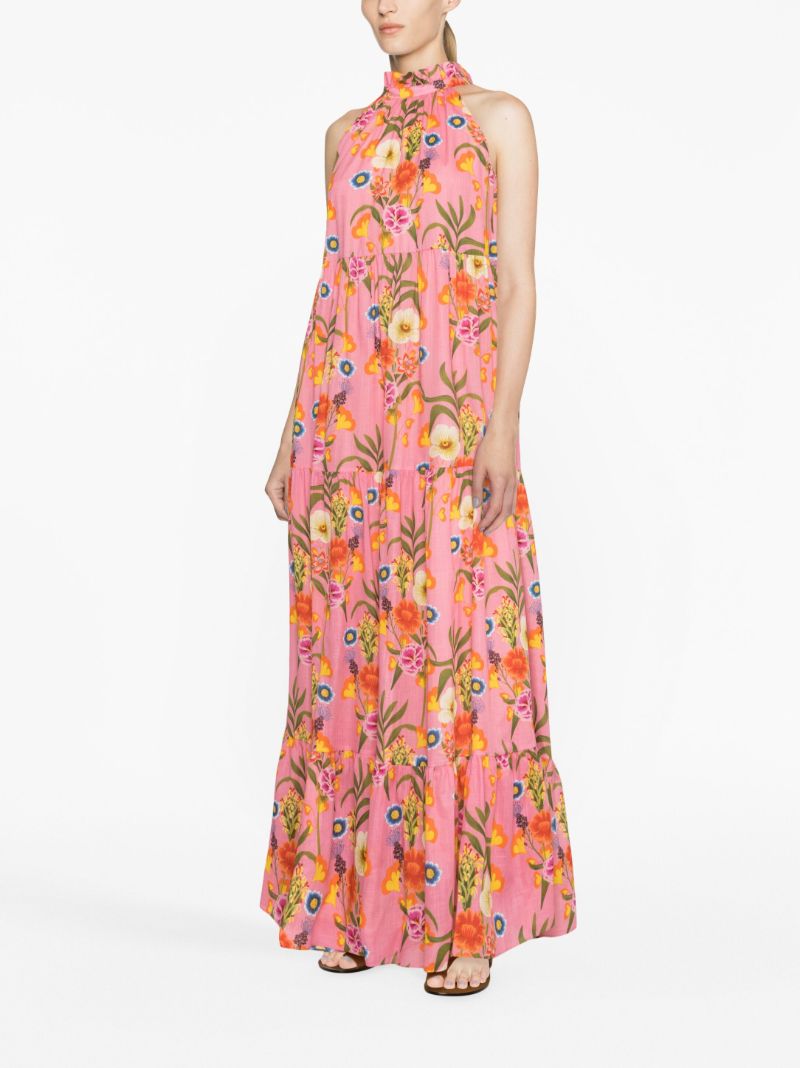Pink Pandora Floral-print Dress