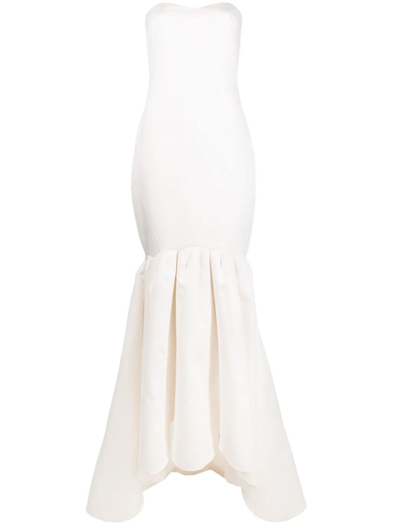 Neutral Mermaid Gown