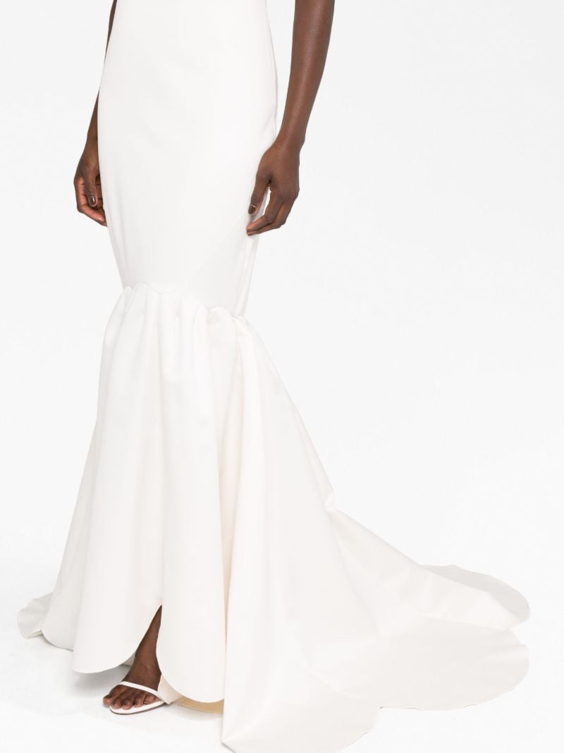 Neutral Mermaid Gown
