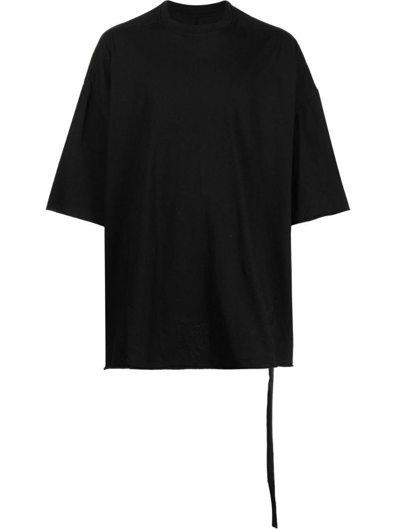 Black Tommy Cotton T-shirt