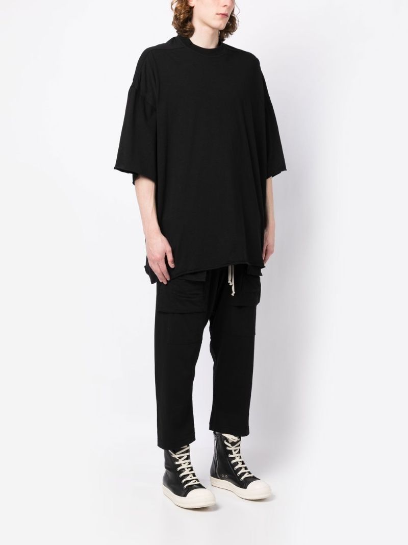 Black Tommy Cotton T-shirt