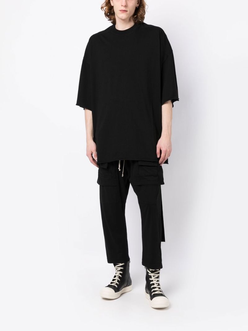 Black Tommy Cotton T-shirt