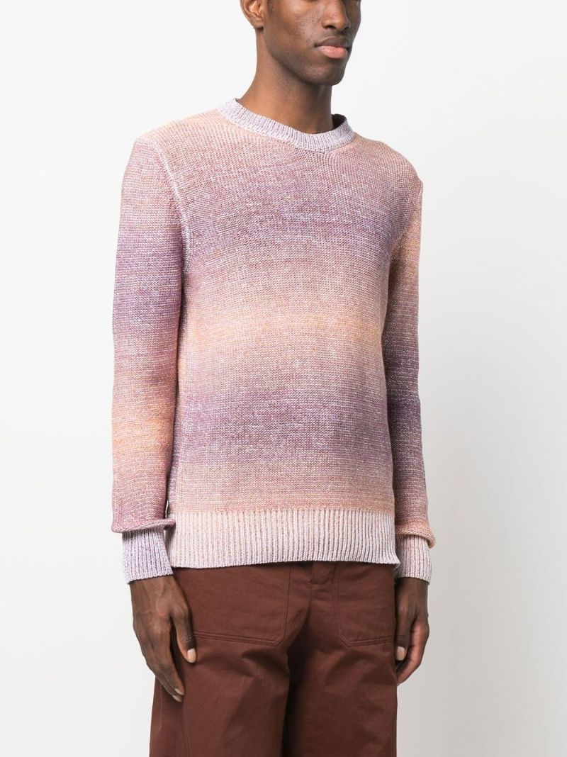 Pink DÃ_x0083_Â©gradÃ_x0083_Â© Knitted Sweater