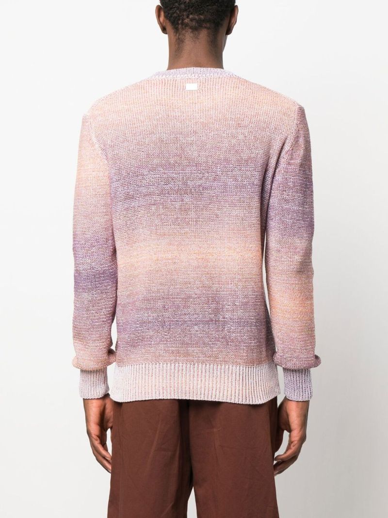 Pink DÃ_x0083_Â©gradÃ_x0083_Â© Knitted Sweater