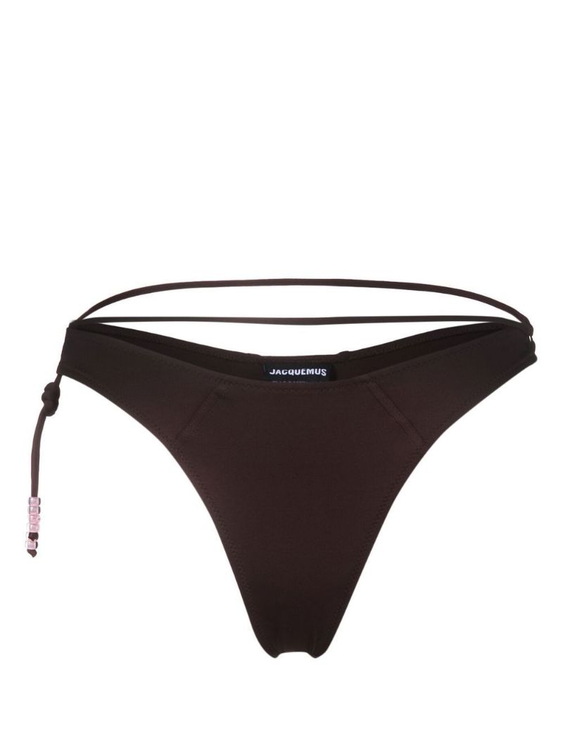 Brown Le Bas De Maillot Barco Bikini Bottoms