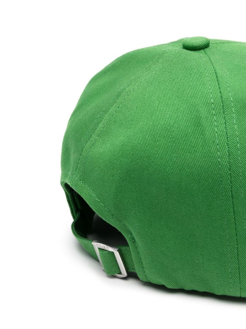 Green Logo Embroidered Cap