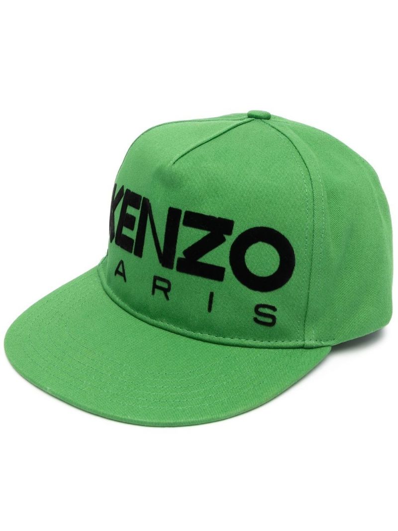 Green Logo Embroidered Cap