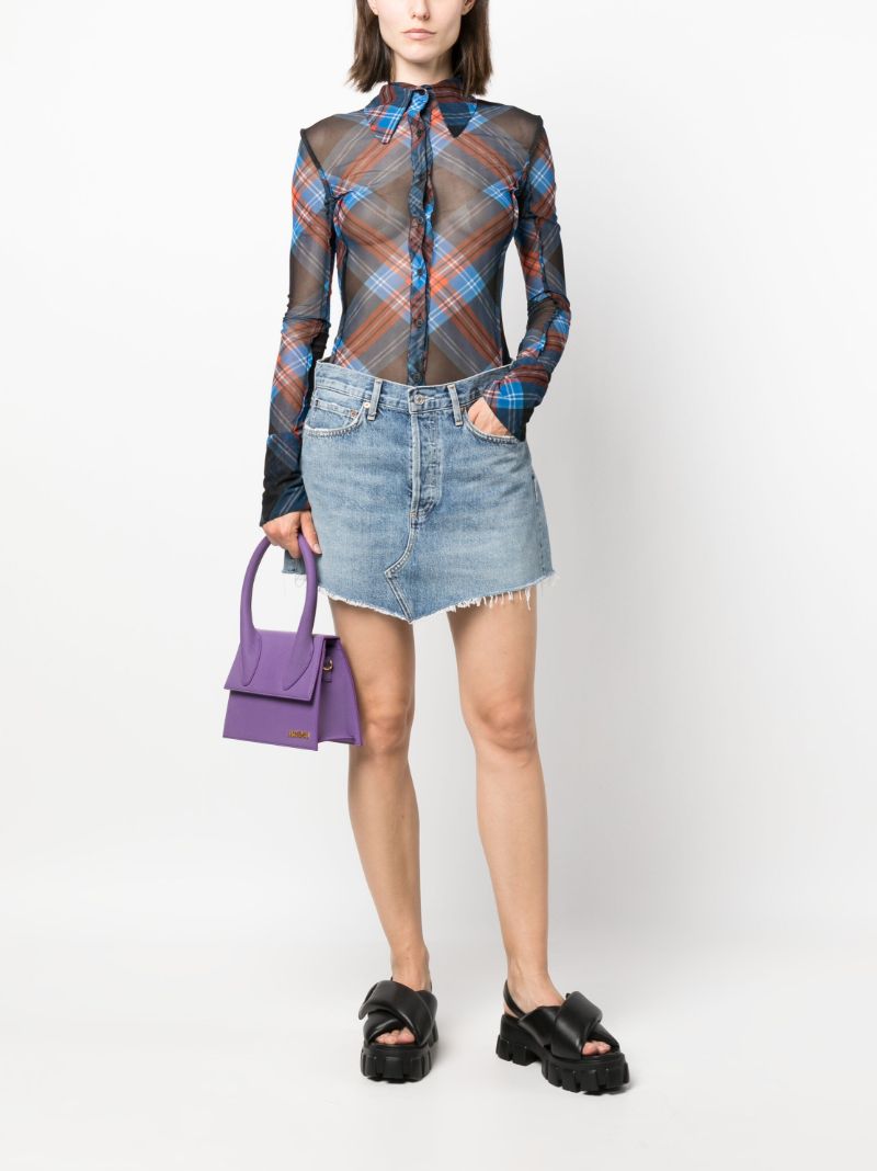 Blue Tartan Check Shirt