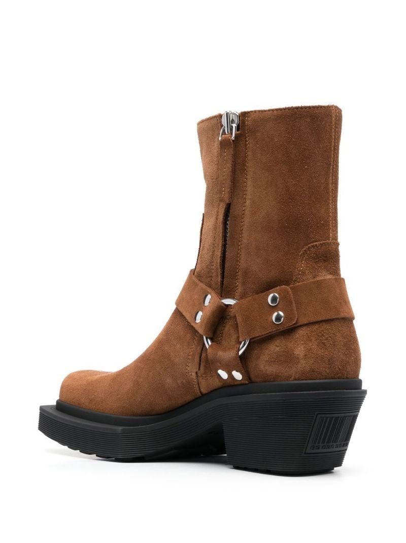 Brown Suede  Western Boots