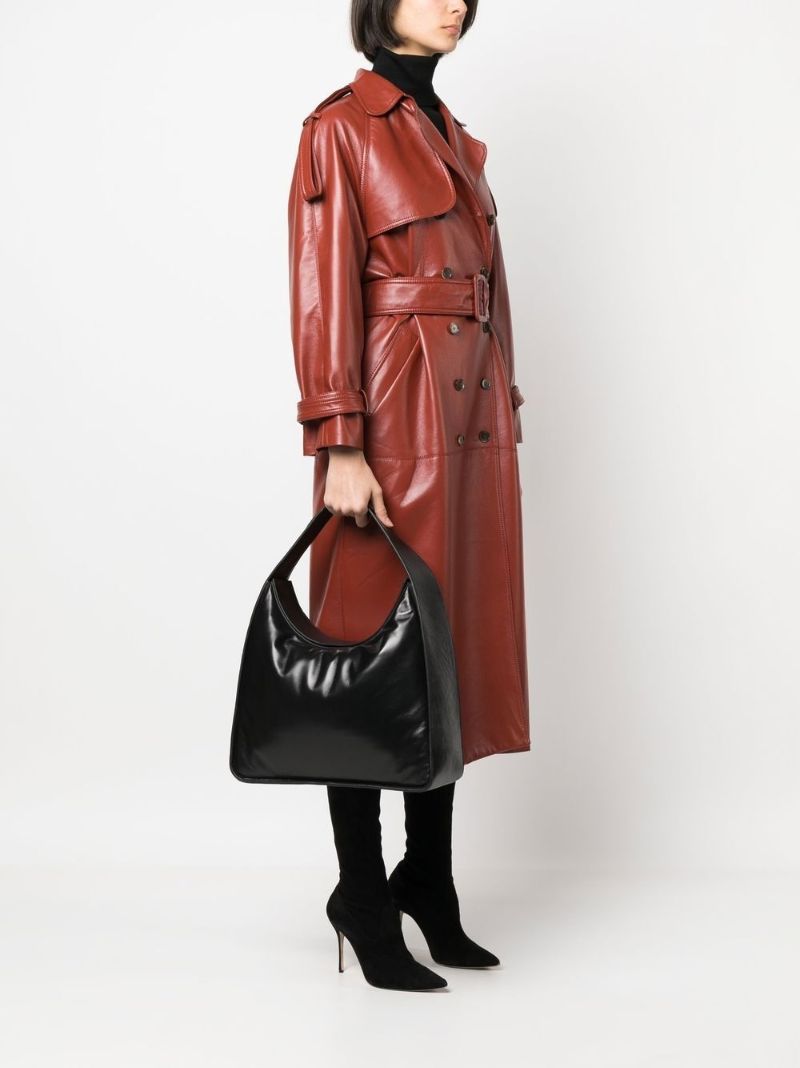 Black Richie Leather Tote Bag
