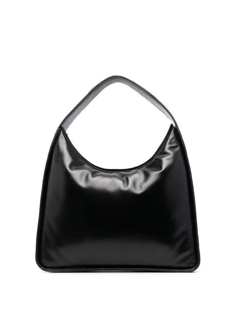 Black Richie Leather Tote Bag