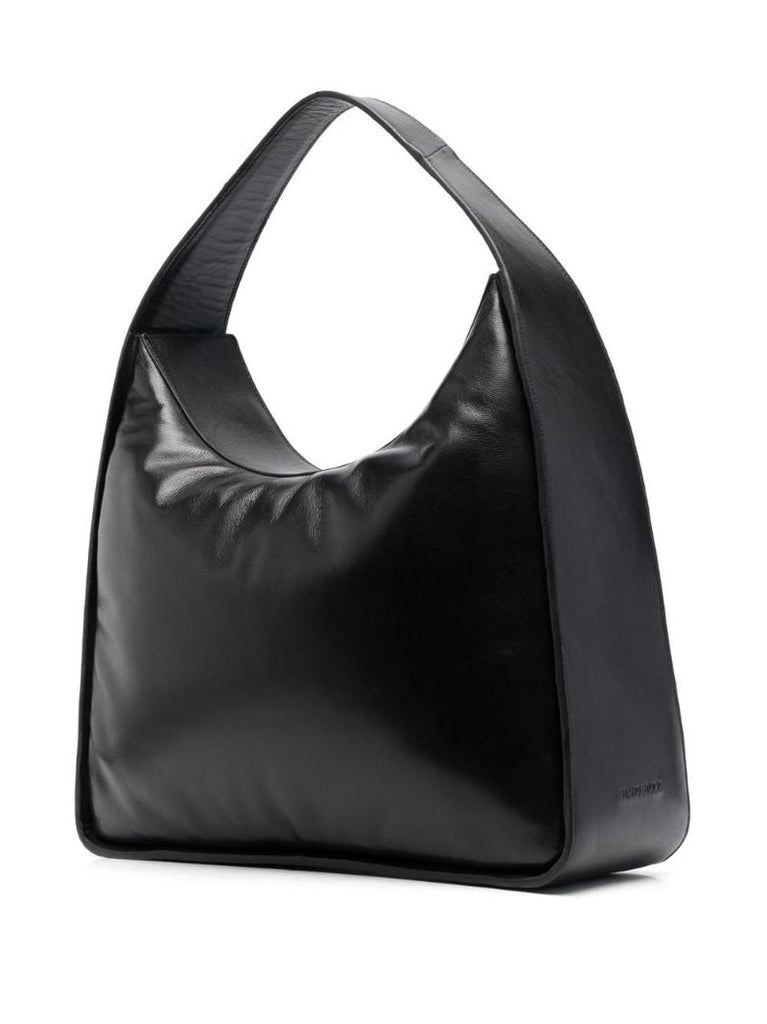 Black Richie Leather Tote Bag