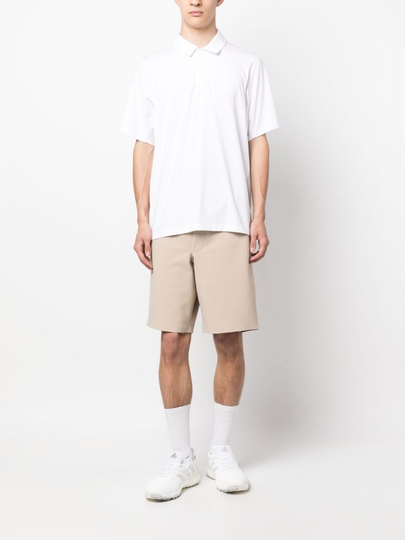 White Short-sleeve Polo Shirt