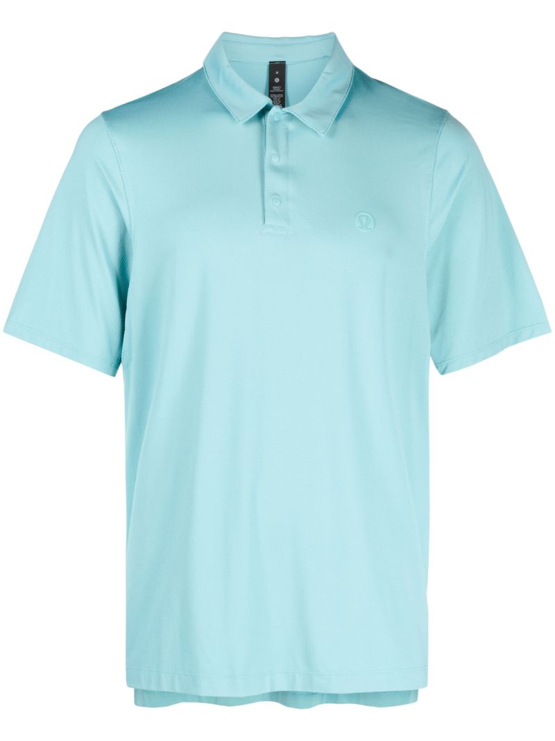 Blue Short-sleeve Polo Shirt