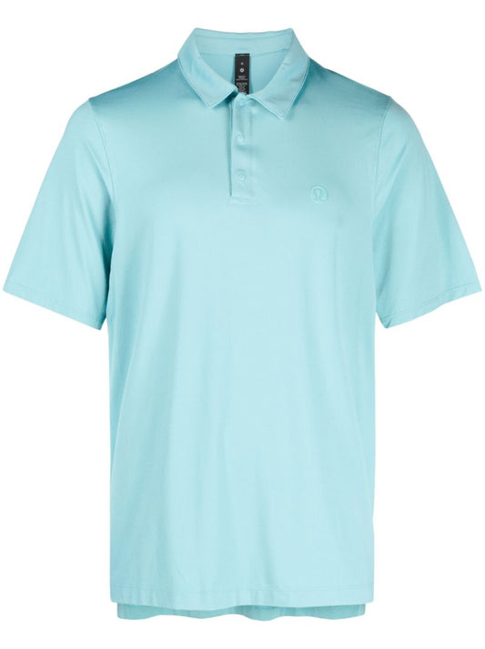Blue Short-sleeve Polo Shirt