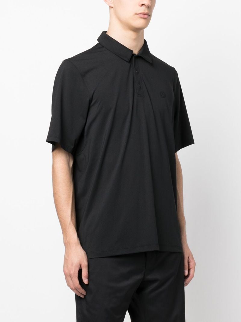 Black Short-sleeve Polo Shirt