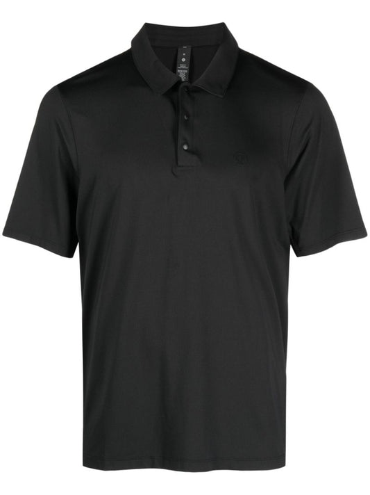 Black Short-sleeve Polo Shirt